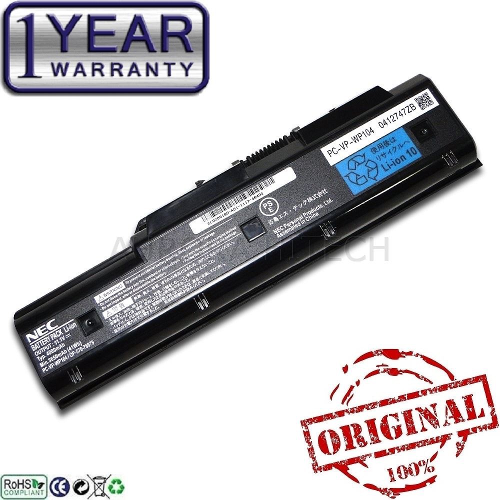 Original Nec Lavie Pc Ll150 Pc Vp Wp114 Pc Vp Wp127 0x334zb Wp104 Wp127 Wp103 Pc Vp 6 Cells 41wh Laptop Battery Shopee Malaysia