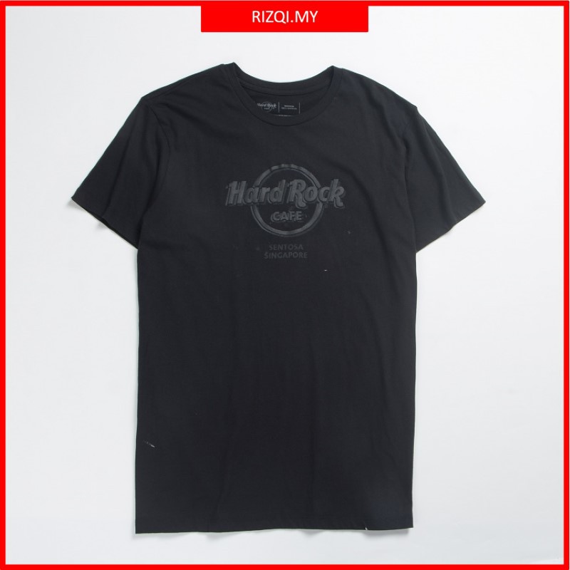 Ori 2020 Hard Rock Cafe Classic T Shirt Cotton 100 Random City Black Shopee Malaysia