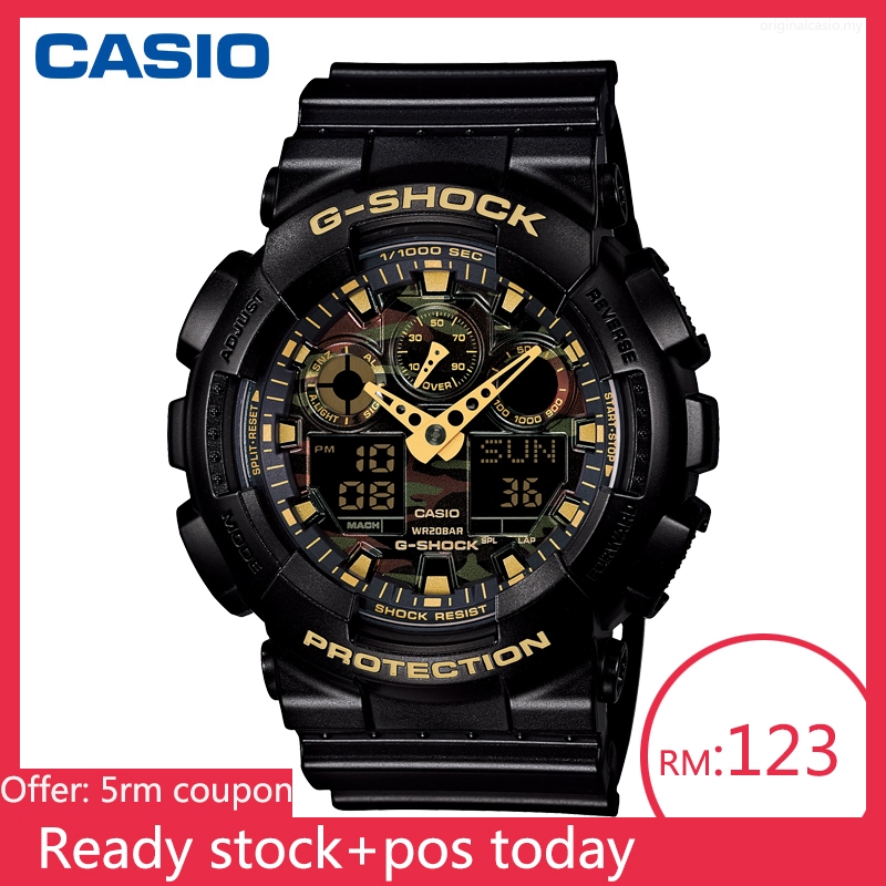 casio shock protection