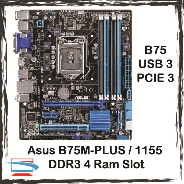 Asus b75m plus схема подключения