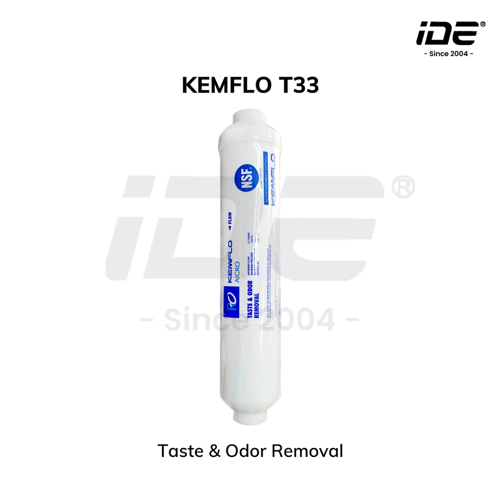 KEMFLO Carbon (F5633/C) / Sediment (F5633/PP) / Taste & Odor Removal