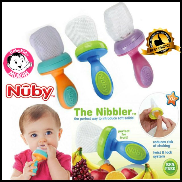 nuby weaning nibbler
