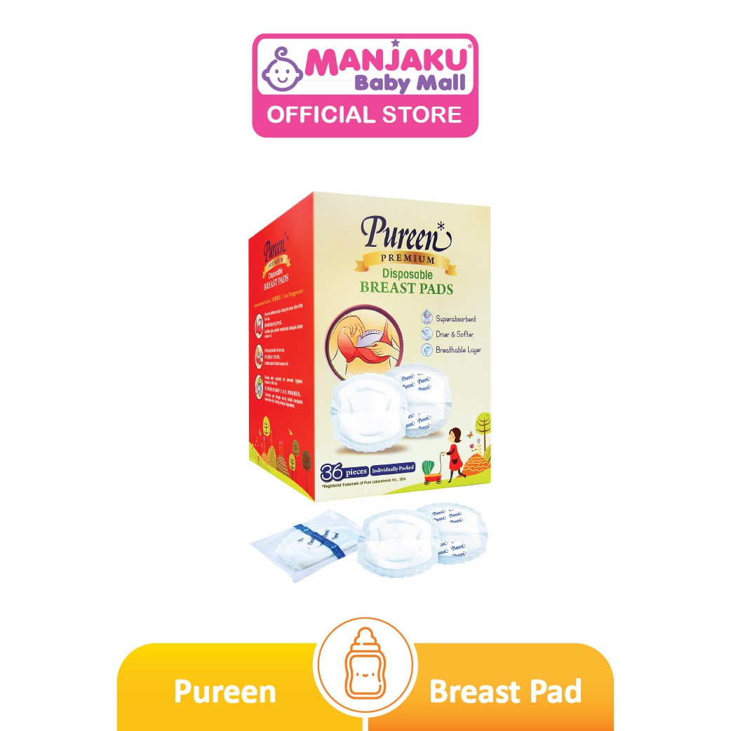 Pureen Disposable Breast Pad 36's