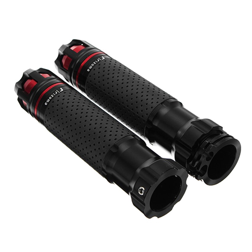 7//8/" 22mm Motorcycle Rotatable Throttle Handlebar CNC Aluminum Alloy Hand Grips
