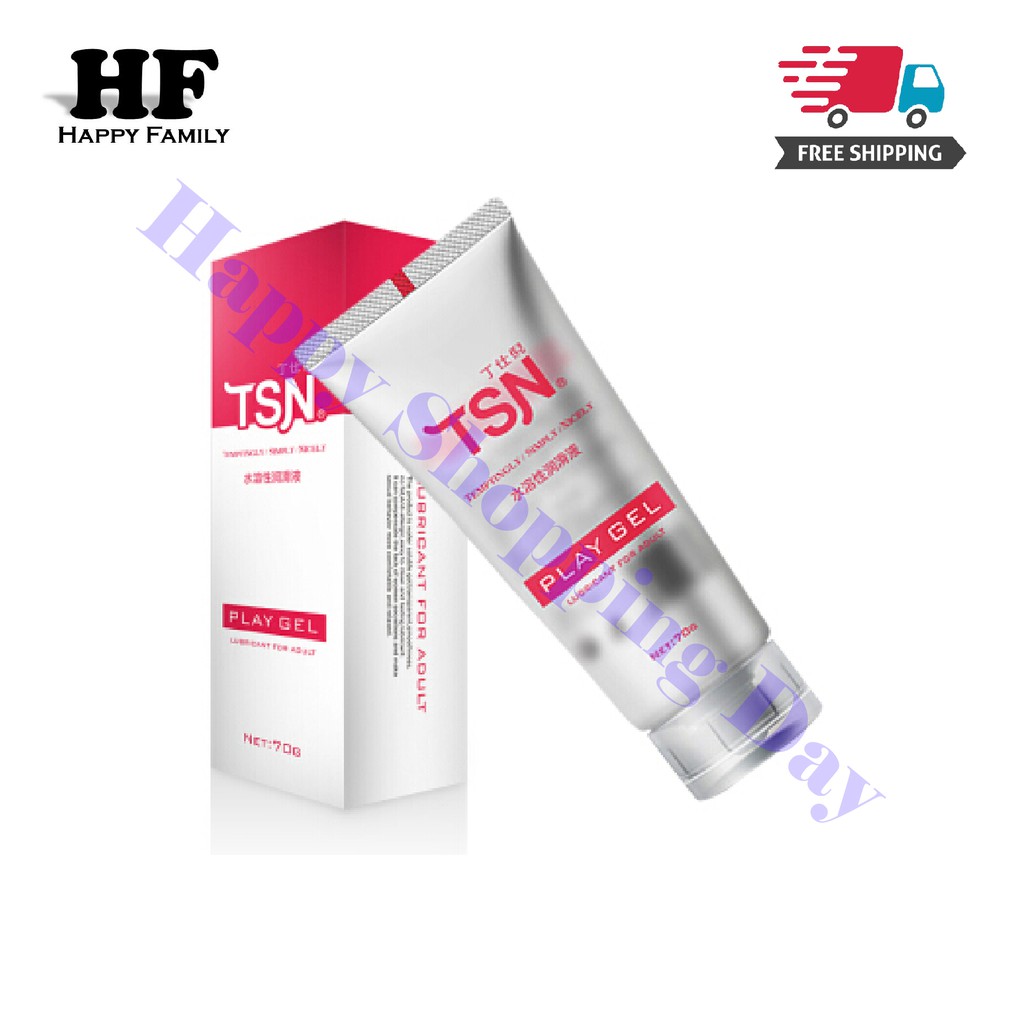 TSN Original Play Gel Lubricating Gel WaterSoluble Lubricant