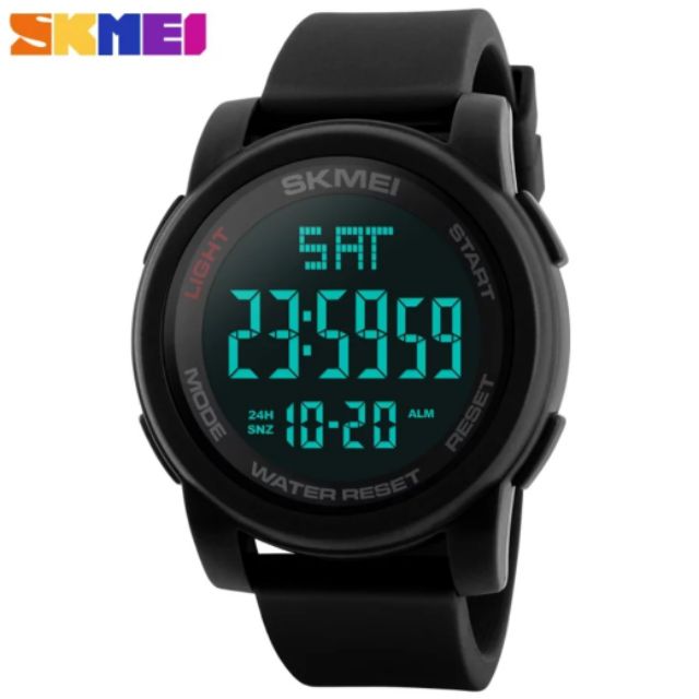 black digital watches for men