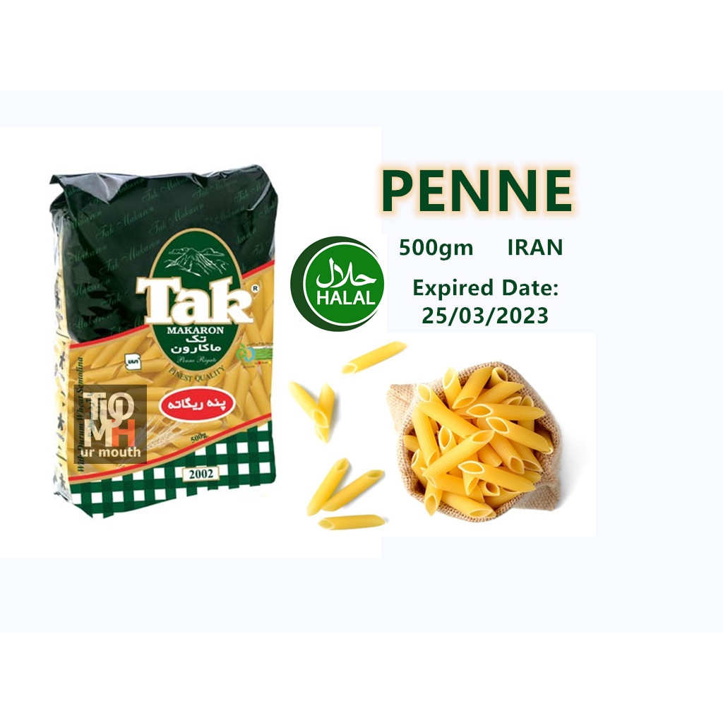 500gm Tak Makaron Penne Pasta