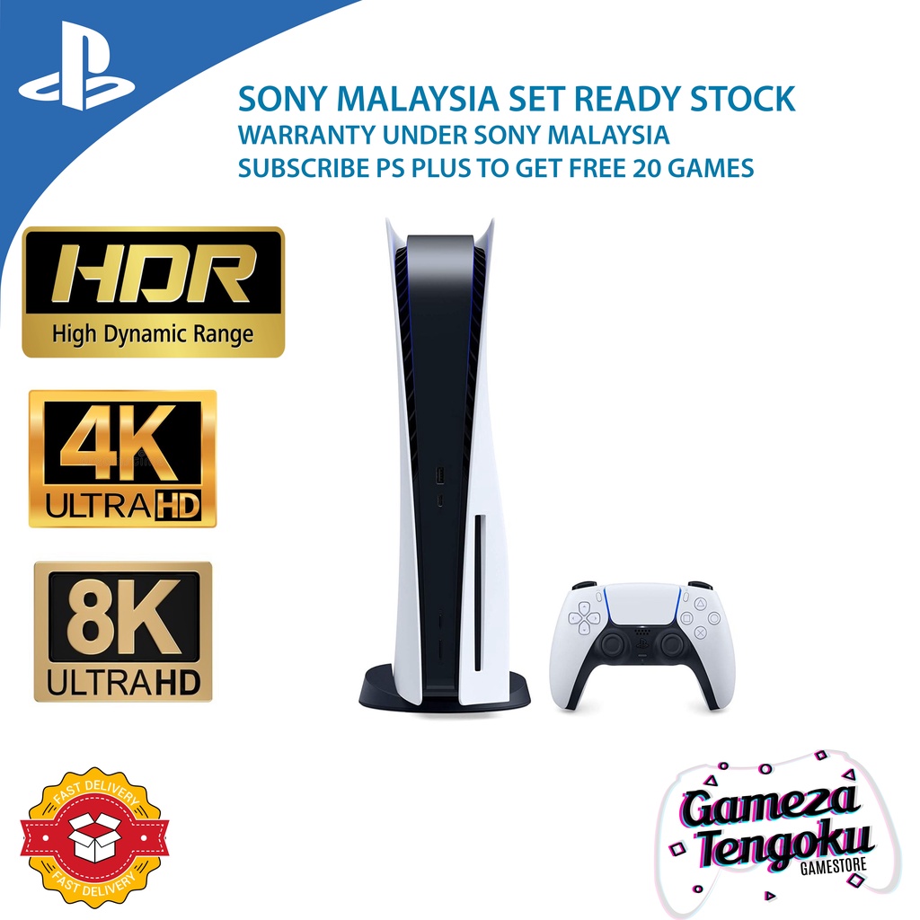 [Sony Malaysia Set] Sony Playstation 5 PS5 825GB Disc / Digital Version