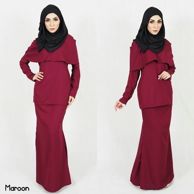 S 10XL BAJU  KURUNG  MODEN BAJU  RAYA  MUSLIMAH PLUSSIZE 