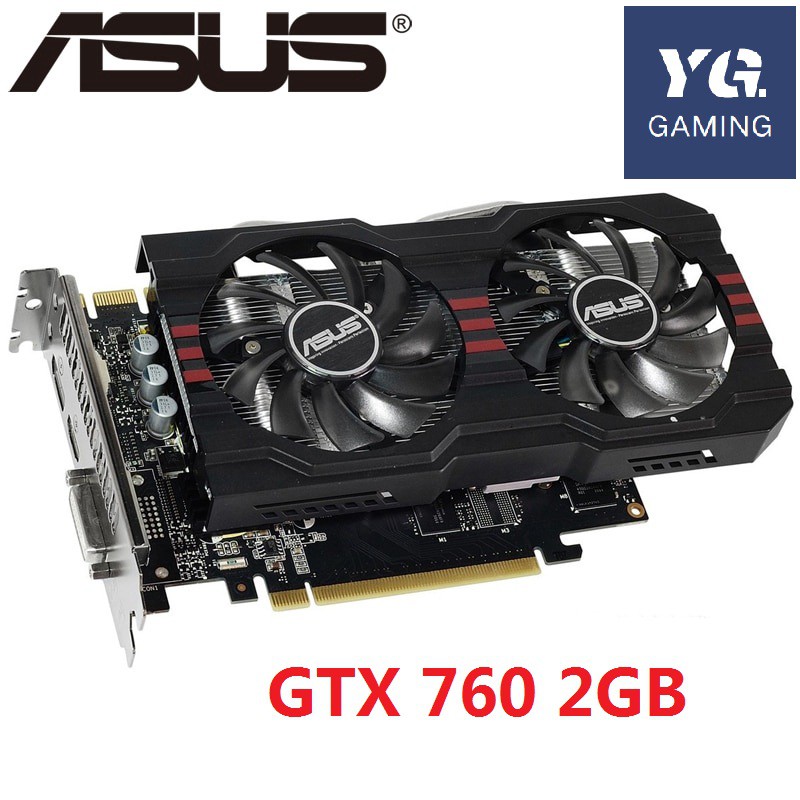 Asus Graphics Card Gtx 760 2gb 256bit Gddr5 Video Cards For Nvidia Vga Cards Geforce Gtx760 Stronger Than Gtx 750 Ti Shopee Malaysia