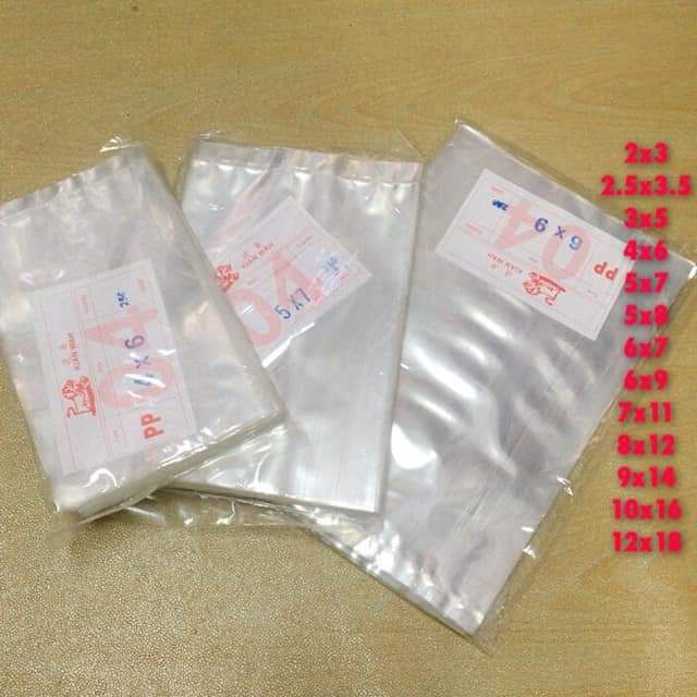 PP Bag- Transparent Plastic PP Flat Quality Clear Bag- Plastik Lutsinar ...