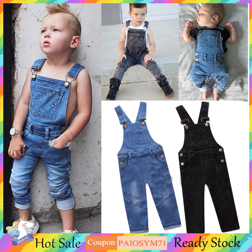 denim jumpsuit baby