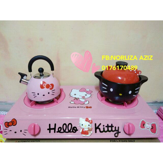  Dapur  gas hello  kitty  Shopee Malaysia