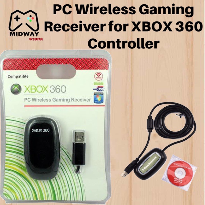 xbox 360 pc wireless gaming receiver