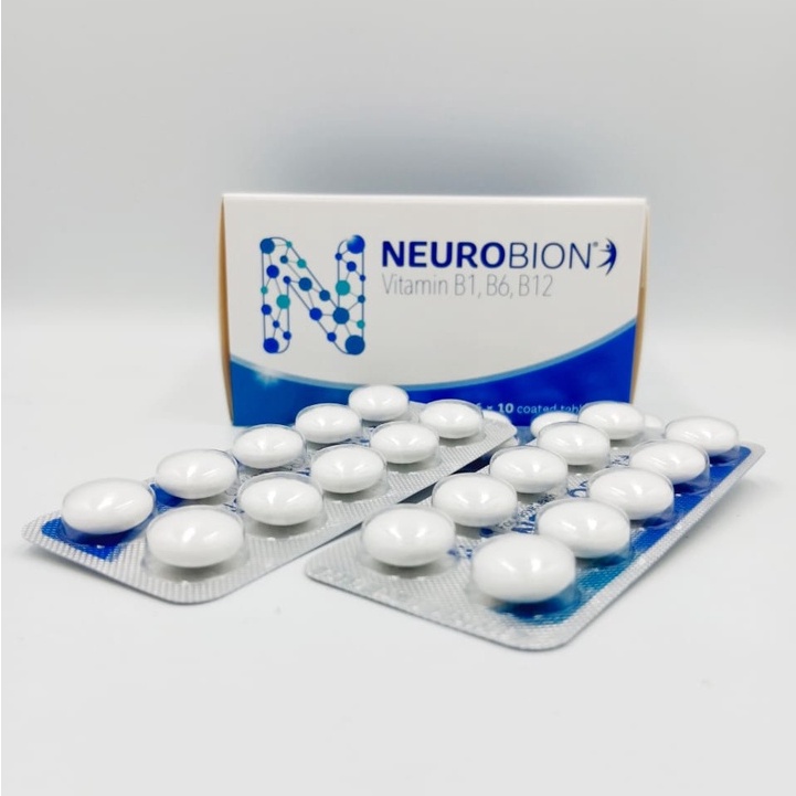 Neurobion 6x10 Tablets Vitamin B1 B6 B12 Shopee Malaysia