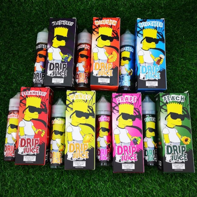 JUICE ORIGINAL DRIP JUICE BLUEBERRY STRAWBERRY ROOTBEER PEACH 60ML Shopee Malaysia