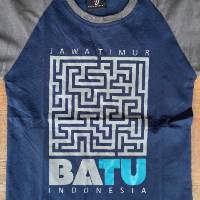  Kaos  By By Malang  Batu  Labyrinth Blue Short and Full 