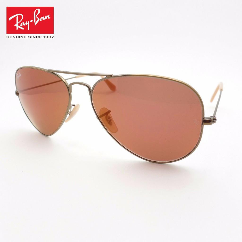 Honkang Original Rayban Sunglasses 3025 167 2k Brushed Bronze Red Mirror New Authentic Shopee Malaysia