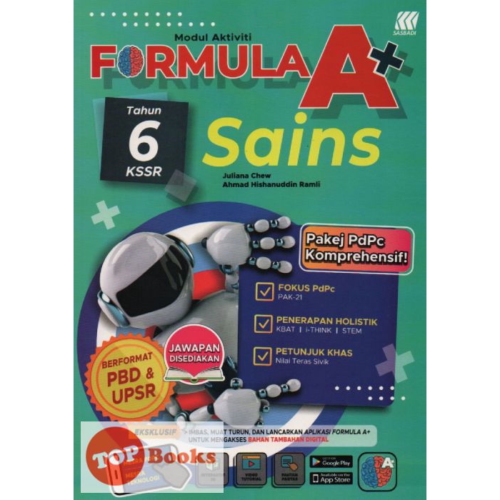 Topbooks Sasbadi Modul Aktiviti Formula A Kssr Sains Tahun 6 2020 Shopee Malaysia