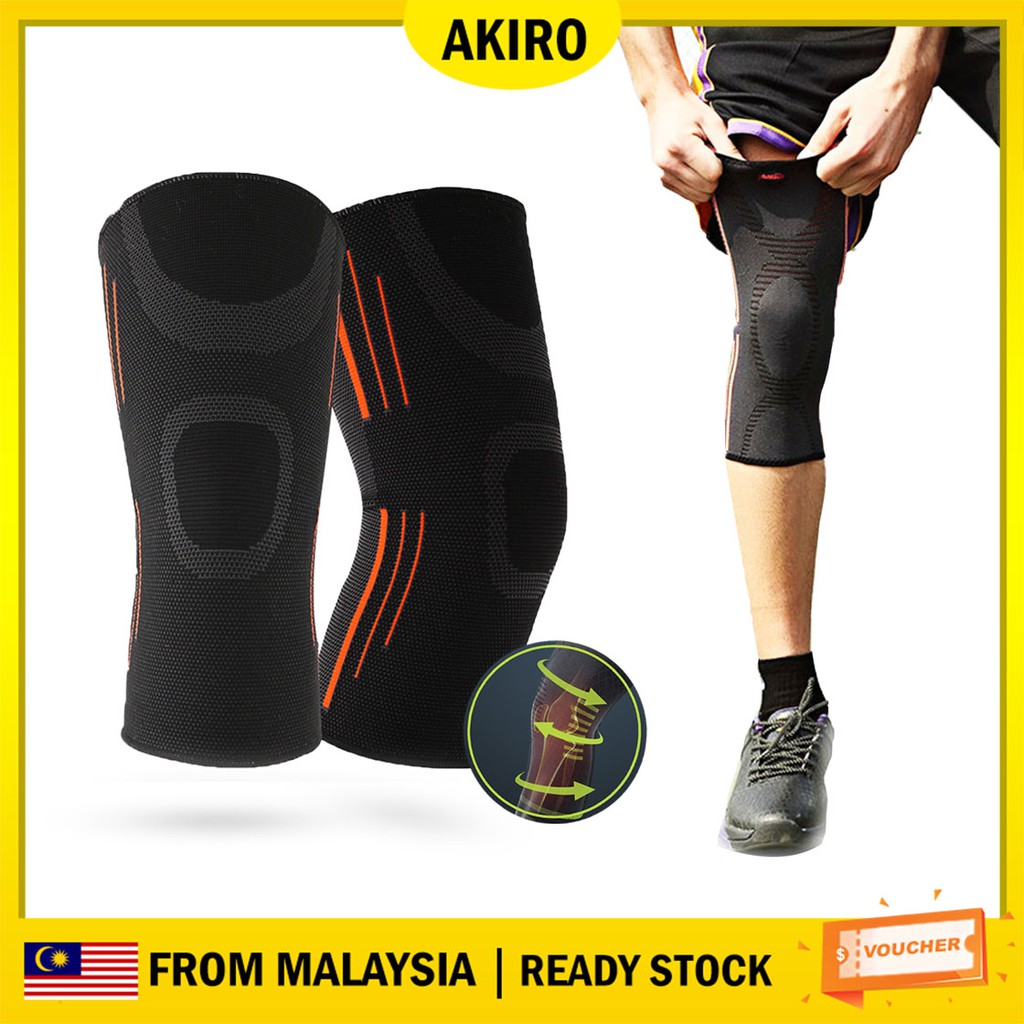 AKIRO [Malaysia READY STOCK] Breathable Knee Guard Protector Sport