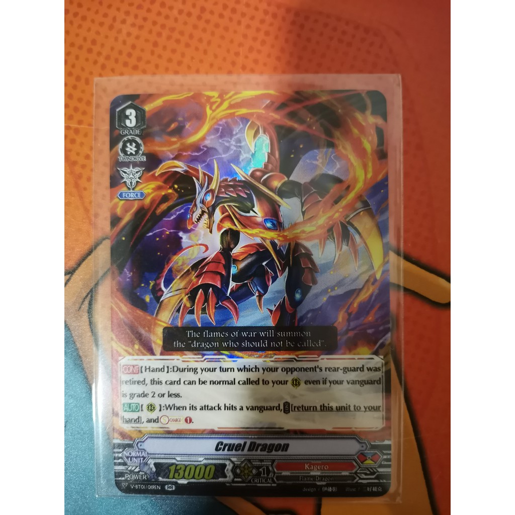 Cardfight!! Vanguard Cruel Dragon | Shopee Malaysia