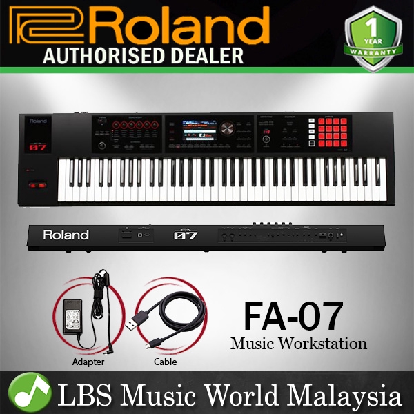 Roland Fa 07 76 Key Music Workstation Keyboard With Effects Processing Fa07 Fa 07 Shopee Malaysia