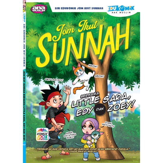 Buku Komik Kanak Kanak Edukomik Jom Ikut Sunnah Hadis Nabi Sunnah Nabi ...