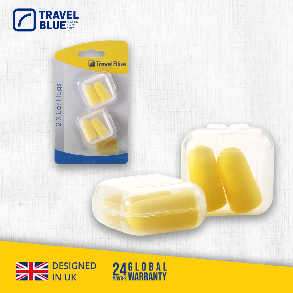 Travel Blue Ear Plugs