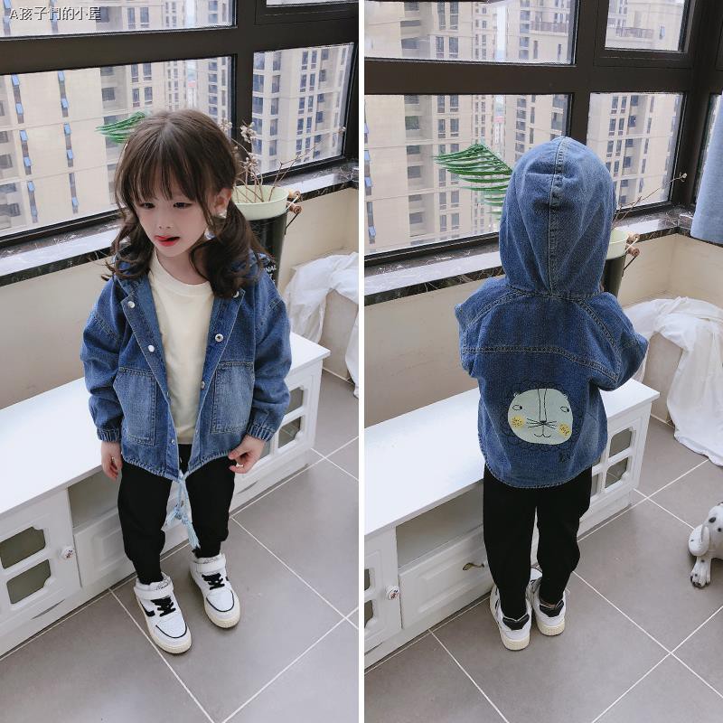 toddler boy hooded denim jacket