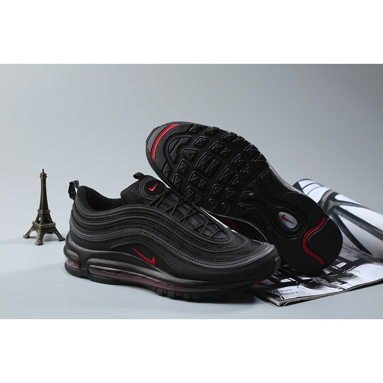 nike 97 black red