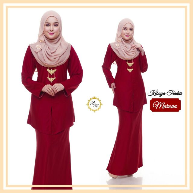  XS 5XL KEBAYA  MODERN BAJU  KURUNG  KEBARUNG TRADISI PLUS 