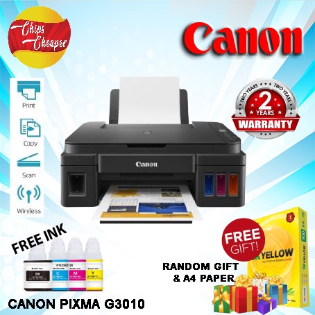 PRINTER CANON G3010 / G3000/ G3020 / G4010 INK EFFICIENT G SERIES ...