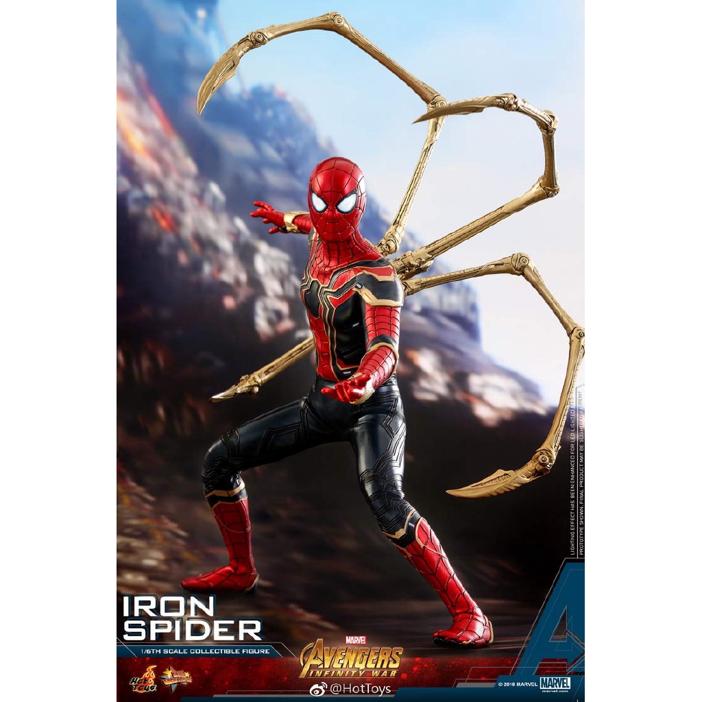 hot toys infinity war iron spider