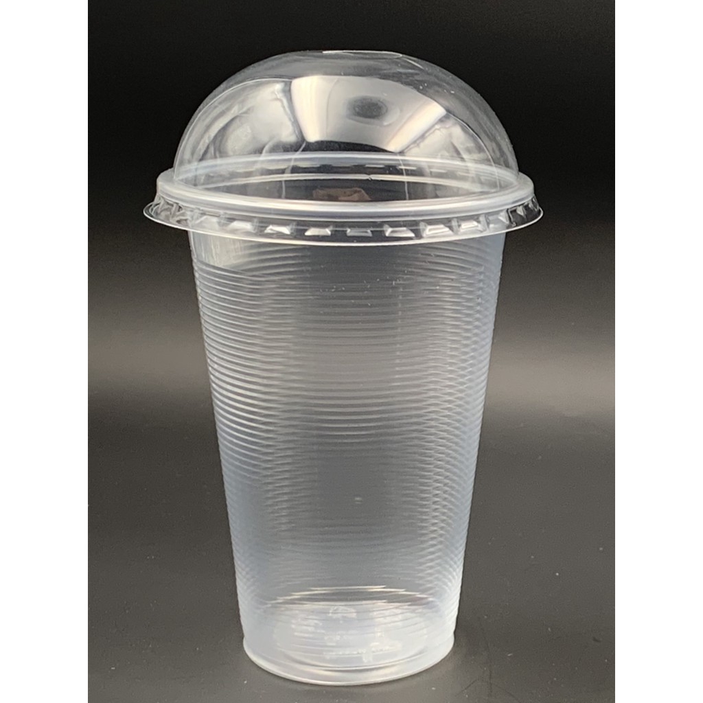 BENXON 12oz / 16oz PP Cup with "Dome Lid" [ 100sets ] PP360 / PP500