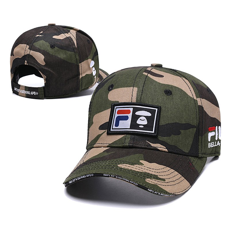 navy camouflage hat