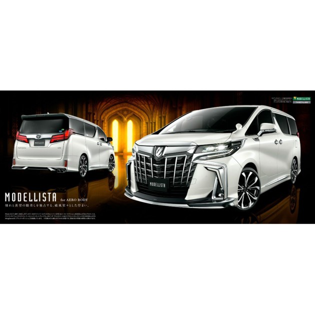 alphard modellista body kit