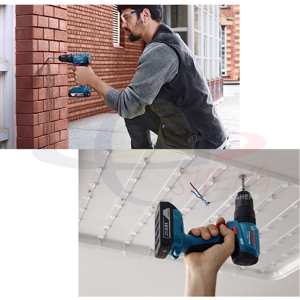 Bosch GSB185-LI Brushless Cordless Drill Driver GSB 185-LI Impact Drill ...