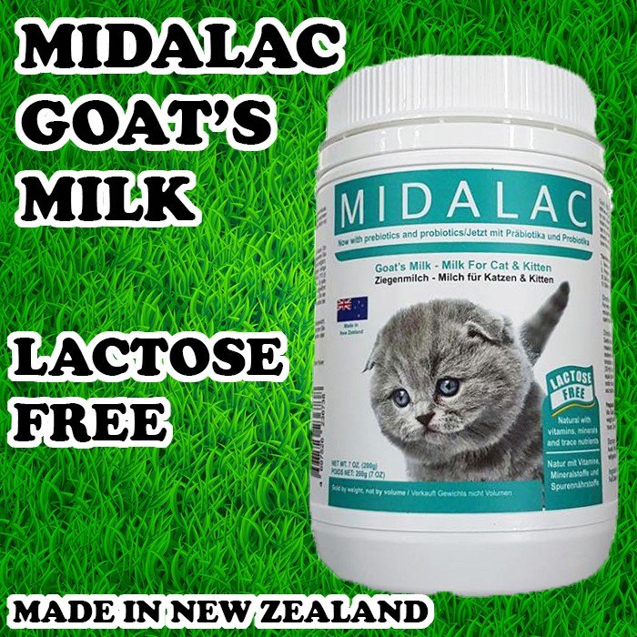 Midalac Goat's Milk Replacer- Milk For Cat Kitten (200g)