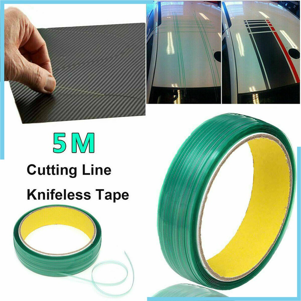 5 Meter 5m Design Line Knifeless Tape No Cut Marks Vinyl Car Bike Wrapping #F 
