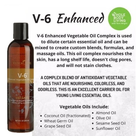 Young Living V 6 Or V6 Vegetable Oil 8oz 10ml 50ml 100ml Shopee Malaysia