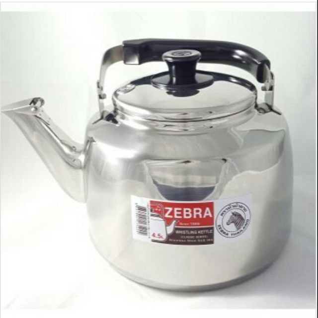 100 original sus304 4.5L Zebra kettle / CEREK ZEBRA (classic) thick