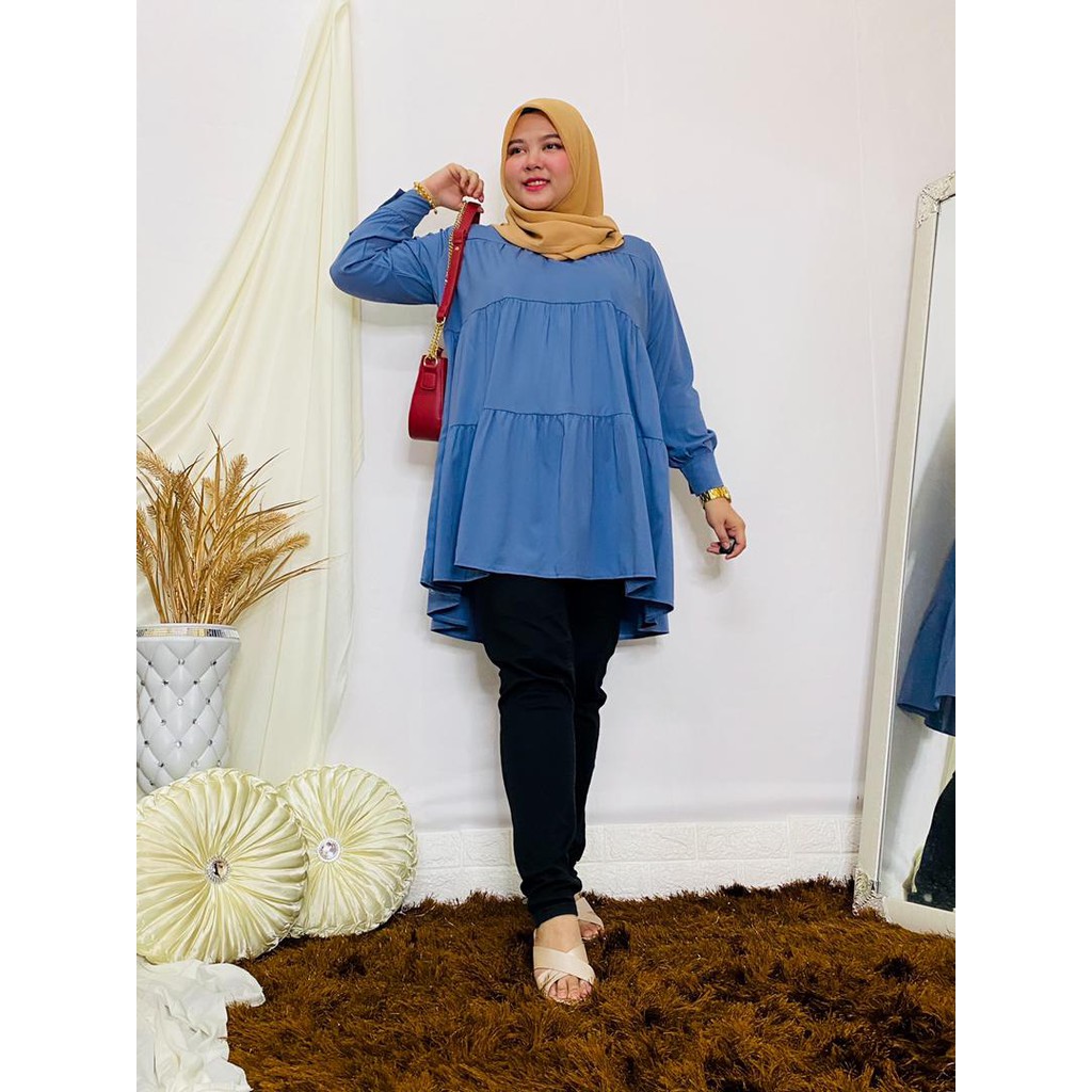 Baju Blouse Lengan Kembang 4 Tips Pilih Pakaian Untuk Orang Berbadan Chubby Baju Polos Hitam Lengan Panjang Depan Belakang Laptop 2u