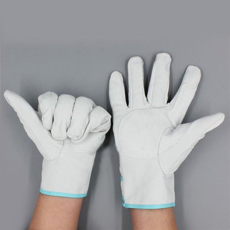 EG 1 Pair of Working Gloves Wear Resistant Electric Welding Soldering