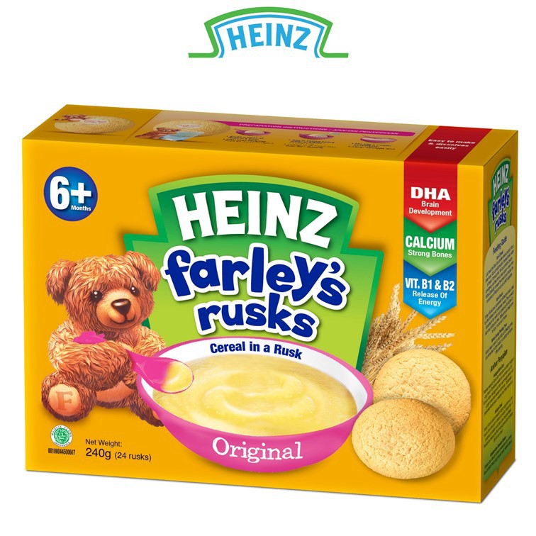 Heinz Farley's Rusks (240g) Original Shopee Malaysia