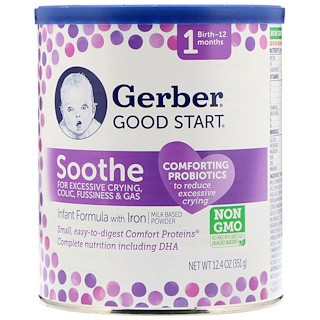 gerber soothe formula