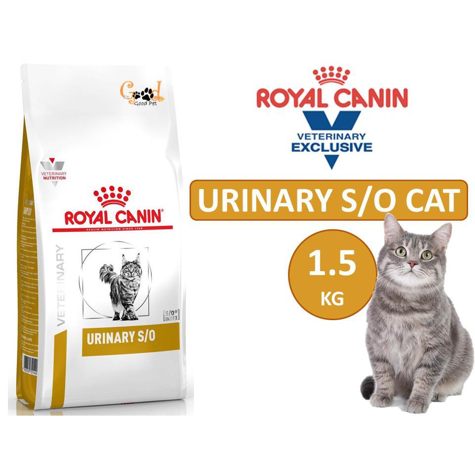 URINARY S/O CAT 1.5KG DRY FOOD MAKANAN KUCING UNTUK RAWATAN BATU