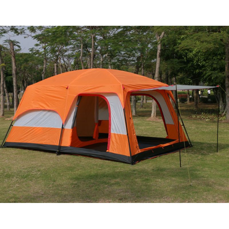 💥6-12 people Super Large 2 bedrooms and 1 living room large tent ...