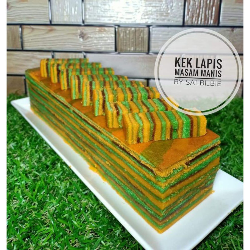 Resepi kek lapis masam manis