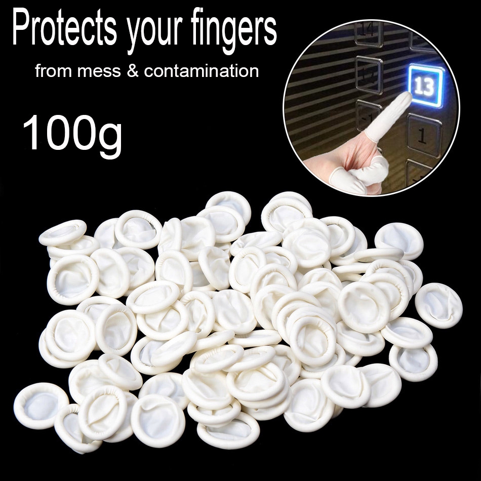 latex finger gloves
