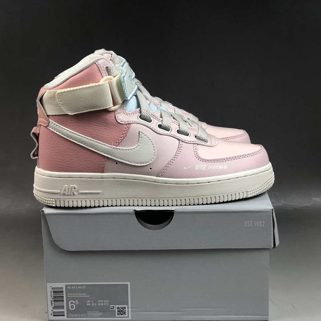 pink af1 high top